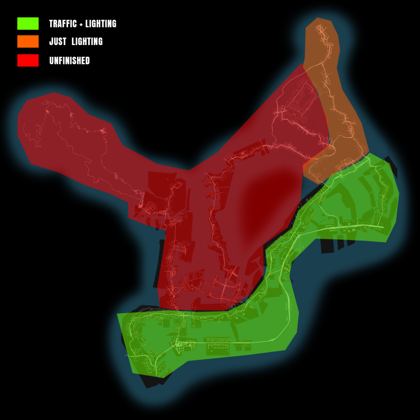 Map development status